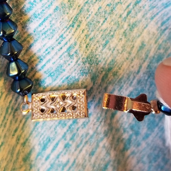 NWT 3pc Handmade Necklace Bracelet Earrings - Picture 5 of 8